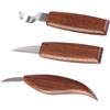 ULDIGI Set Per Intaglio Del Legno 3 Pezzi Frese Impugnatura Comoda Resistenti E Pratiche Per La Lavorazione Del Legno
