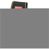 Generic Piccola cintura per attrezzi da falegnameria, 26 x 14 x 4 cm, impermeabile e leggera, con tasche multiple per attrezzi da falegnameria, elettricista, idraulico, meccanico, casa, giardinaggio