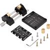 Gvvsjgdbis Strumenti di guida per la lavorazione del legno Scalpello e piano Kit di affilatura della per affilatura guida, dispositivo angolare e calibro angolare facile da installare