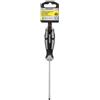 WOLFPACK Cacciavite piatto stampato acciaio S2 manico TPR bimateriale. Misura 0,8 x Ø 4,0 x 100 mm. DIN5265