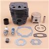 DORFEY Adatto for H-u-s-q-v-a-r-n=a 55 51 for motosega Rancher, valvola di decompressione, attrezzi da giardino, cilindro da 46 mm, anello pistone, kit guarnizione collettore di aspirazione