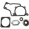 pljYocdO Set completo di guarnizione for carter, cilindro, marmitta, pompa 'olio, adatto for motosega 038 MS380 MS381(2 Sets on Sales)