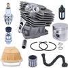 LIWaaGe Kit di anelli elastici for perno pistone for cilindro motosega da 47 mm for MS362 MS362C, parte da giardino 1140 020 1200