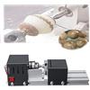 Generic Mini tornio perline lucidatrice macchina per la lavorazione del legno su piccola scala set di strumenti fai da te, tipo professionale per attività di creazione di perline