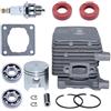 LIWaaGe Kit cilindro pistone da 34 mm 41400201202 for FS38, FS45, FS46, FS55, KM55, HL45, FS45L, FS45C, FS46C, KM55C, KM55R, KM55RC