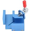 Holigie spanner wrench, ER25 c hook spanner wrench with red slip proof handle, R8 spring collet chuck holder for turn flat nuts of limited thickness