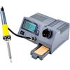 ANFEL Stazione di saldatura digitale EP5 / adatta a tutti i lavori di saldatura più comuni/potenza: 48 W/display LCD/intervallo di temperatura 150°-450° / tensione: 24V / grigio (ZD-EP5-931)