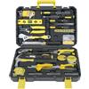 Generic 110pcs Multi - Function Set di attrezzi per la casa, kit completo di utensili manuali con custodia per la riparazione domestica e fai da te