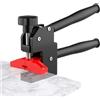 Lunaobrik Utensile da taglio per piastrelle, tagliapiastrelle manuale, strumento manuale in alluminio per taglio, rimozione e giunzione di materiali