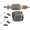 Generico 4 spazzole di carbone CB350/194160-9 con statore, compatibili con ROTORE, set for parti di ricambio HR4003C HR4013C HR4001CX HR4011C HR4001C