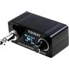 CCZRD Stazione Di Saldatura OLED MINI Saldatrice Elettronica Digitale Versione DC Portatile Senza Alimentatore Riscaldamento rapido(SET4)