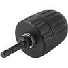 Bonbela Mandrino a sgancio rapido da 0,8 - 10 mm con mandrino autobloccante per trapano a percussione (mandrino da 1,5 - 10 mm + chiave)