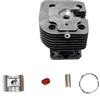 LIWaaGe Adatto for FS400 FS450 FS480 FS 400 450 480 Attrezzo da giardino Tosaerba Set cilindro pistone 40MM 42MM e 44MM(FS400 40MM)