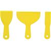 AB Tools 3 spatole per stucco, spatola, riempimento, spalmatore, 37 mm - 150 mm