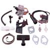 LIWaaGe Adatto for motore GX160 GX200 5,5 6,5 Carburatore Bobina di accensione Avviamento a strappo Molla Corda Maniglia