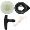 AOLUOER Kit molla fune puleggia avviamento a strappo for E//f//c//o 137 141S 141SP MT350 MT350S MT3500 MT3500S MT3700 MT3750 MT4100S MT4100SP