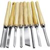 JCAKES Set di scalpelli per legno Set di scalpelli for tornitura del legno, scalpelli for tornio for legno Sgorbia for legno Tornio Utensili for tornitura del legno con impugnatura comoda (8 pezzi) Premio