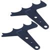 DUANXY 2 Pz/lotto Esterno Abbattimento Cane Spike Fit Husqvarna 385 390 365 372 362 570 575 Motosega Parti di Ricambio
