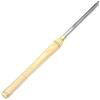 XUANSHIYA 1 pz Utensile for Tornio, 1/2 Pollice 1/4 Pollice 3/8 Pollice Ciotola for Tornitura del Legno Sgorbia Tornio Scalpello Accessori for Tornio in Acciaio ad Alta Velocità HSS con Manico in Legno (Size :