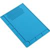 Fdit Tappetini di Saldatura in Silicone Insolibile -cuscinetto Resistente per le Riparazioni del Computer, Tavolo per Saldatura e Riparazioni (S-120B)
