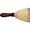 OTBEHUWJ Raschietto for pareti Spatola for stucco in rame, Lama flessibile for cartongesso, stucco, decalcomanie, carta da parati, cottura al forno, stuccatura, toppe e verniciatura, 100 mm (Size : 125mm)