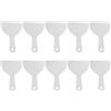 QUARKZMAN 10Pc Spatola Stucco 4.9 Larghezza 1.7mm Sottile Flessibile Plastic Spatole Stucco Per Taping Drywall Spreading Pittura Parete Graffiatura Grigio