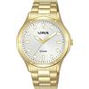 Lorus Orologio analogico al quarzo da donna con bracciale in metallo, Oro - RG248VX9