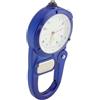 Generic Orologio con Moschettone, Orologio a Clip con Torcia a LED da Uomo per Alpinismo (BLUE)