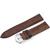 Generic YGUKOJ 18mm 20mm 22mm 24mm Genuine cuoio cinturino cinturino in pelle nera Black Brown Multi Colors Gestore da uomo di alta qualità Banda da uomo