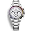 RollsTimi Pagani Design PD1644 - Orologio da polso da uomo, al quarzo, cronografo, movimento VK63, vetro zaffiro, lunetta arcobaleno, in acciaio inox, impermeabile fino a 100 m