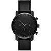 MVMT Orologio Cronografo Quarzo da Uomo con Cinturino in Pelle D-MC02-BLBL