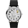 Timex Orologio Analogico al Quarzo Unisex-Adulto con Cinturino in Pelle TW2Y31000JT