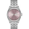 NIXON Ladies' Nixon Medium Time Teller Lavender Dial Stainless Steel Bracelet A11302878