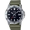 Casio Orologio analogico modello MTP-VD01-3EVUDF per gli uomini, cinturino