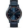 Lilienthal Berlin Orologio da Uomo Huxley in Blu Scuro - Orologio da Polso in Acciaio Chirurgico 316L con Movimento al Quarzo e Vetro Minerale Rinforzato con Zaffiro - 40 mm, Bracciale