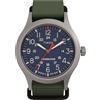 Timex Orologio Analogico al Quarzo Uomo con Cinturino in Tessuto TW4B329009J