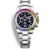 RollsTimi Pagani Design PD1644 - Orologio da polso da uomo, al quarzo, cronografo, movimento VK63, vetro zaffiro, lunetta arcobaleno, in acciaio inox, impermeabile fino a 100 m