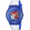 Swatch Orologio al Quarzo Unisex Clownfish Blue 41 mm