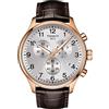 Tissot Orologio da uomo T-Sport Chrono XL classico con cinturino in pelle marrone T116.617.36.037.00, Marrone, Cinturino
