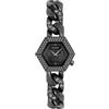 Philipp Plein The Hexagon GROUMETTE - Orologio analogico al quarzo, da donna, Nero, misura unica, Moderno