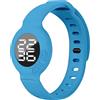 ZittoMyo Watch Orologio in silicone quadrante led (Endless Blue)