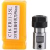Generic Asta di Prolunga 'albero Motore del Mandrino Portapinza ER11 Interna 8MM per Fresatura CNC, Materiale in Acciaio, Dado di Serraggio, Lavorazione Profonda, Ampiamente Utilizzato