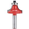 EXTOL PREMIUM Fresa rotonda (cava) in legno, R6, 3 x L25, 6 x P11, Angel 8 mm