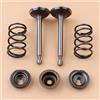PUYEN Kit di guarnizioni for stelo molla valvola scarico aspirazione for H//O//N//D//A GX160 GX200 168F 5.5HP 6. 2kw-3kw Generatore motori a gas
