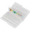 Walfront 10 Pz 0.3-1.2mm PCB Circuito Stampato Carburo di tungsteno Micro Trapani Mini Drill Bits Set Incisione Metallurgia per Gioielli CNC Incisione