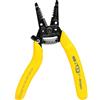 Ideal Industries Ideal Electrical 45-655 Reflex Super T Stripper - 10-18 AWG solido, 12-20 AWG Stranded, giallo, spellafili, naso pinza, blocco scorrevole, impugnature testurizzate