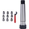 Generic Tornio, Set di Strumenti per Supporto di Serraggio Kit Asta di Prolunga per Mandrino Portapinza MTA ER25 per Tornio di Fresatura CNC (Generic4tx5qrfpmb-13)