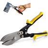 SLNIHAMS Utensile per crimpatura manuale a 5 lamiere, strumento HVAC per condotti da 24-28 gauge, tubo per stufa, 26,5 cm