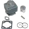 RLFNPHMHX Ricostruzione del kit pistone cilindro for decespugliatore E//c//h/o RM-355 RM-356 SRM-343SL SRM-345SL SRM-3550 101011-46431 100000-53631