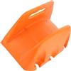 Kichvoe Supporto per Tubo da Giardino in Plastica Arancia Montaggio a Parete Facile da Assemblare per Organizzazione e Conservazione Efficiente del Tubo Flessibile